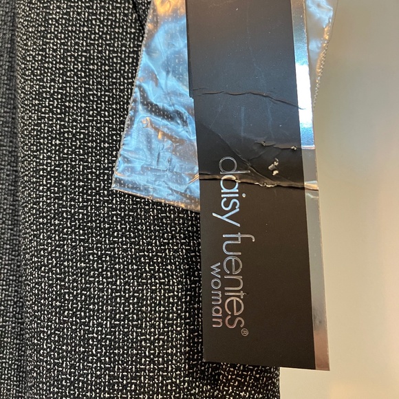NWT Daisy Fuentes Woman Black/Gray Dress Pants - Picture 7 of 11